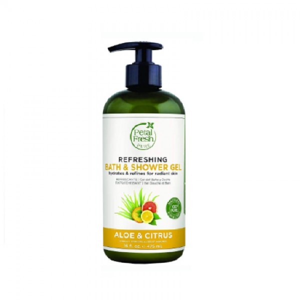 Petal Fresh Moisturizing Bath & Shower Gel Aloe & Citrus 475ml