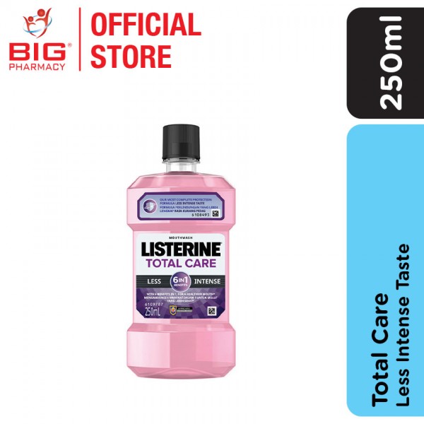 Listerine Mouthwash 250ml Total Care Mild Taste
