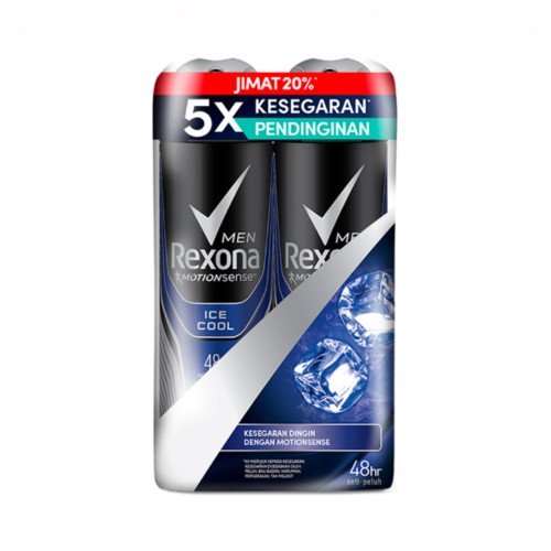 Rexona Men Spray Ice Cool 2X150ml
