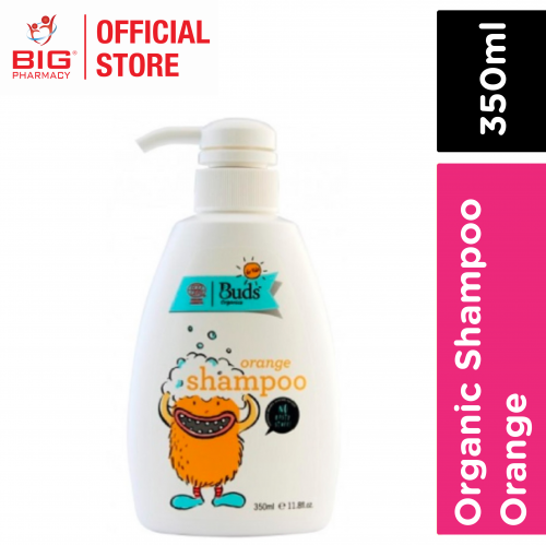 Buds For Kids Organic Orange Shampoo 350ml