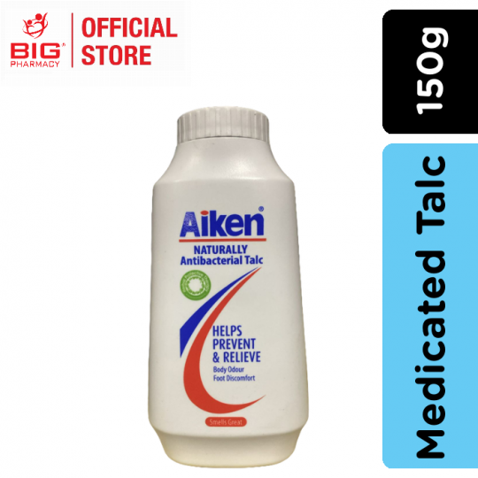 Aiken Medicated Talc 150g