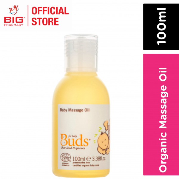 Buds Bco Cherished Organic Massage Oil 100ml