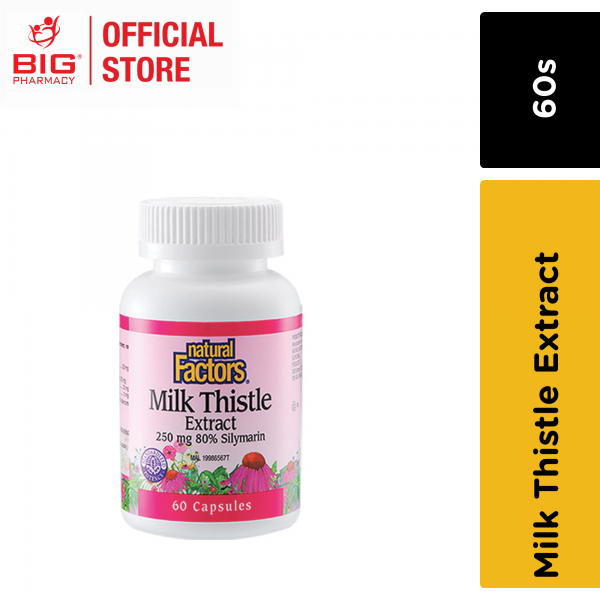 Natural Factors Milk Thistle Extract 60s