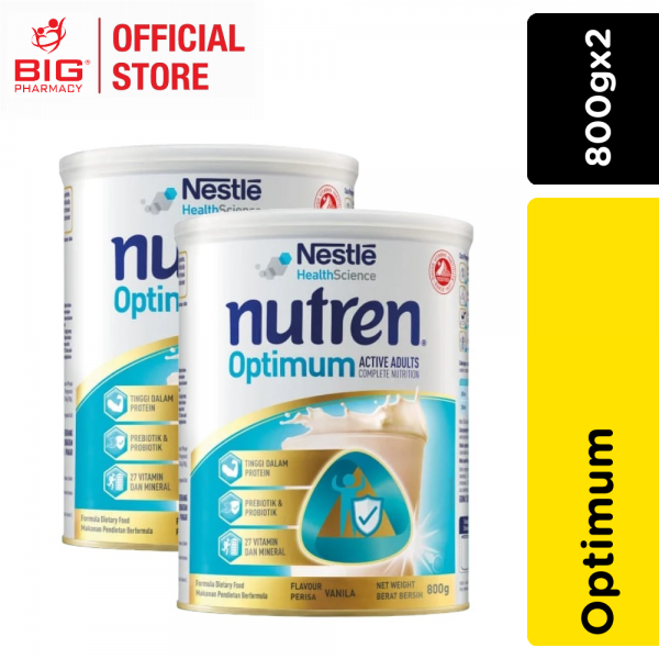 Nestle Nutren Optimum Easy Scoop 800g X 2