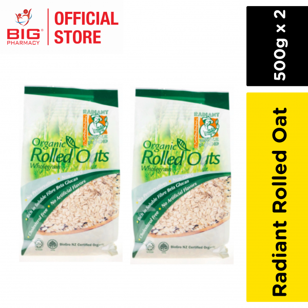 Radiant Code Rolled Oat 500g x 2