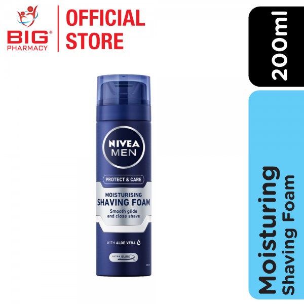 Nivea (M) Moisturising Shaving Foam 200ml
