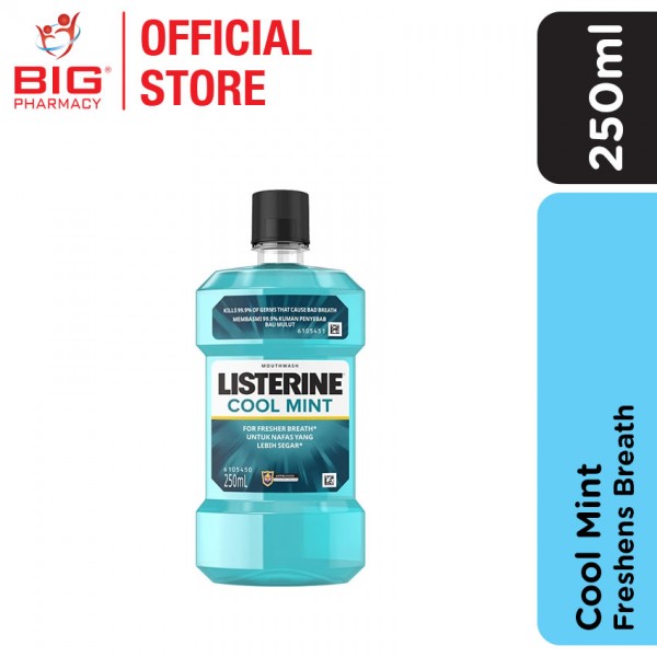 Listerine Mouthwash 250ml Cool Mint