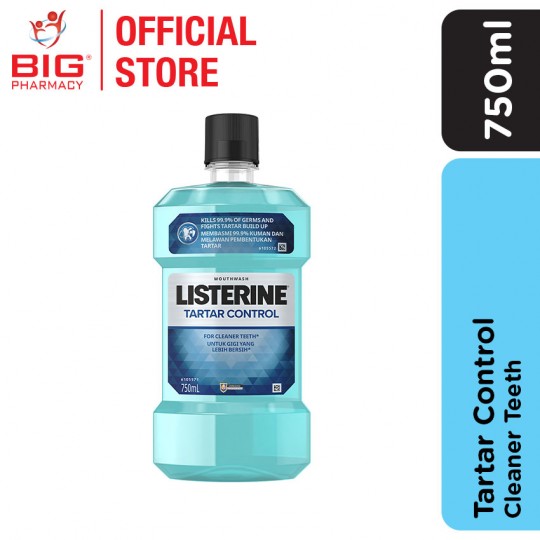 Listerine Mouthwash 750ml Tartar Control