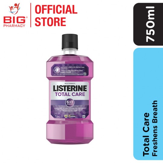 Listerine Mouthwash 750ml Total Care