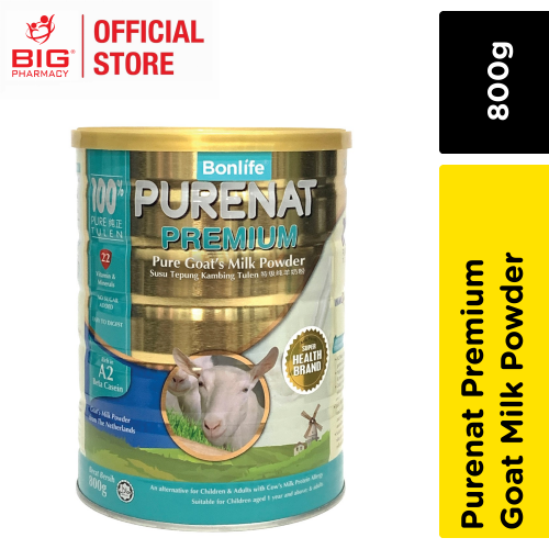 Bonlife Greenfood Purenat Premium Goat Milk Powder 800G