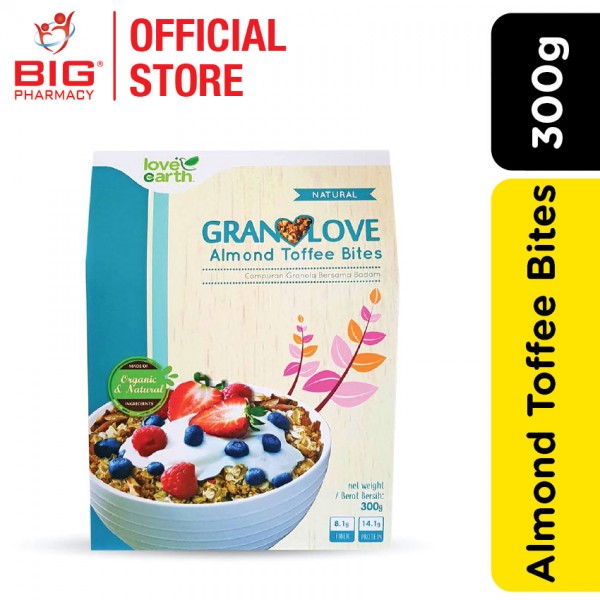 Love Earth Granolove Almond Toffee Bites 300g