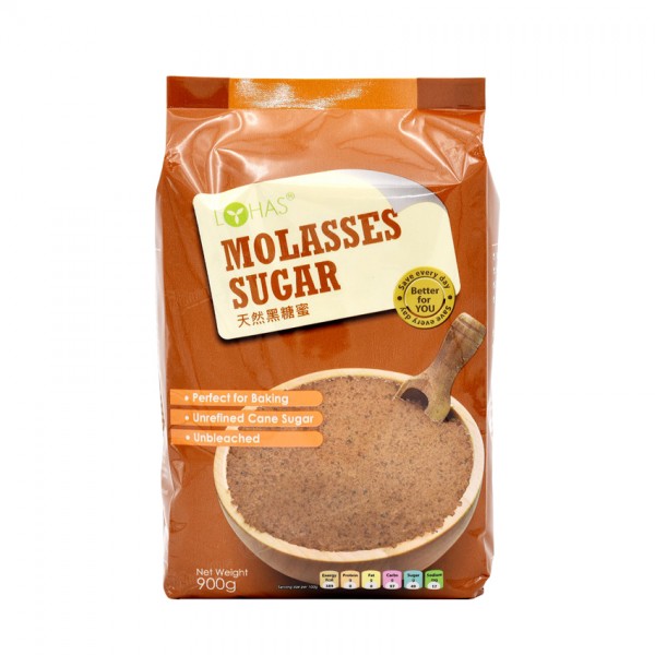 Lohas Natural Molasses Sugar 900g