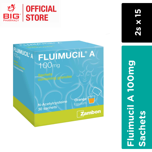 Fluimucil A 100mg Sac 2s x15          [Acetylcysteine]