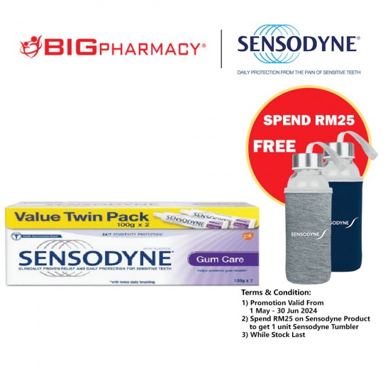 Sensodyne Toothpaste Gum Care 2X100g