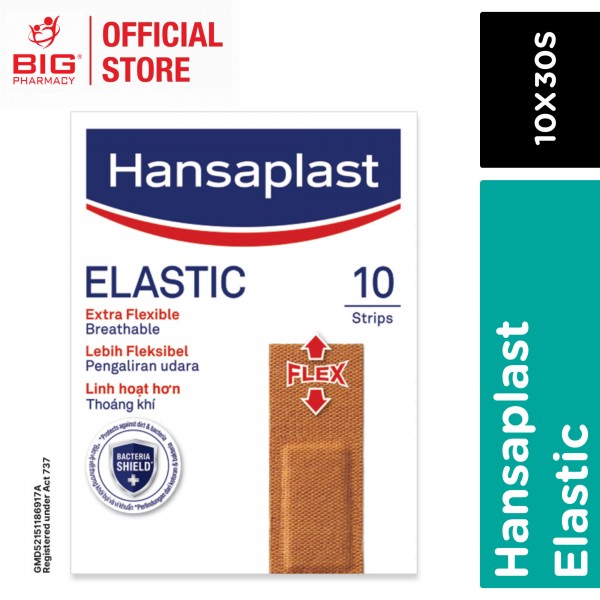 Hansaplast Elastic Plaster 10s x30