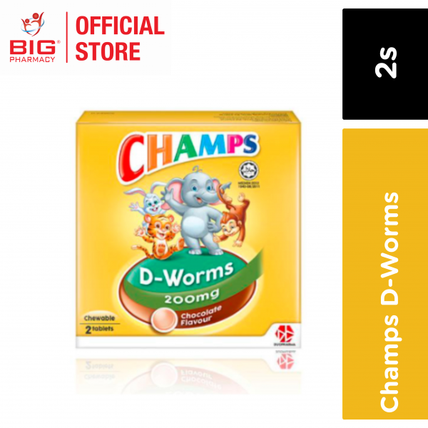 CHAMPS D-WORMS 6 TYPES 2S