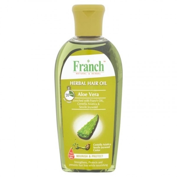 Franch Herbal Hair Oil Aloe Vera 200ml