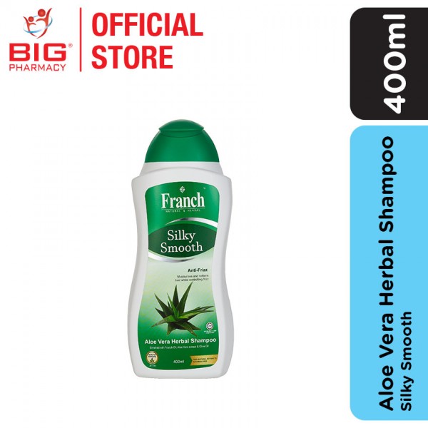 Franch Bouncy Aloe Vera Herbal Shampoo 400ml
