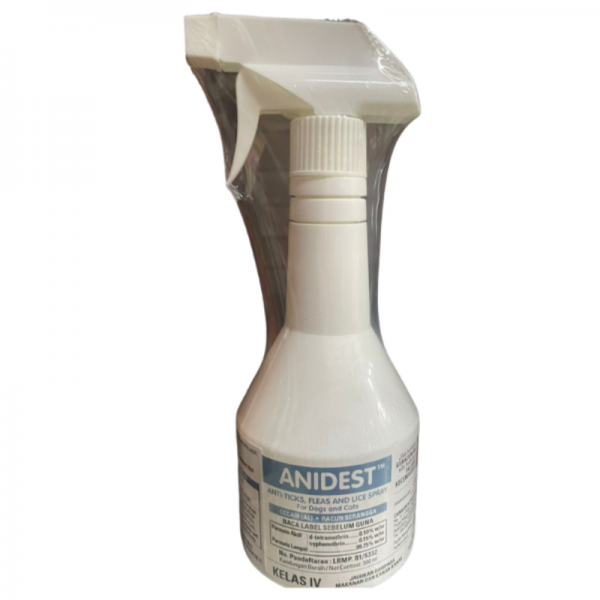 Anidest Anti-Ticks, Fleas and Lice Spray (300ml)