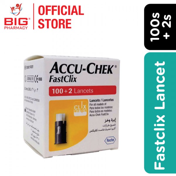 Accu-Chek Fastclix Lancet 100+2 (17 Drum X6S)