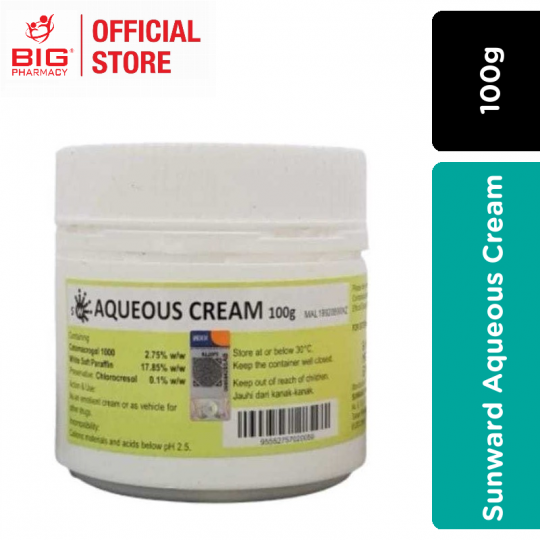 Sunward Aqueous Cream 100g-Jar