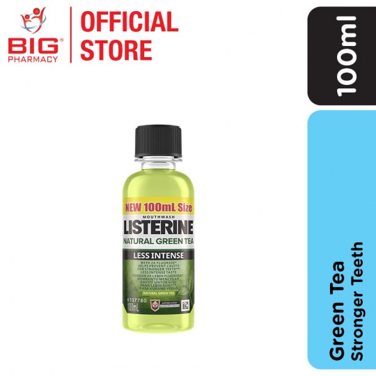 Listerine Mouthwash 100ml Green Tea Mild Taste