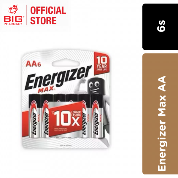 Energizer Max AA 6s