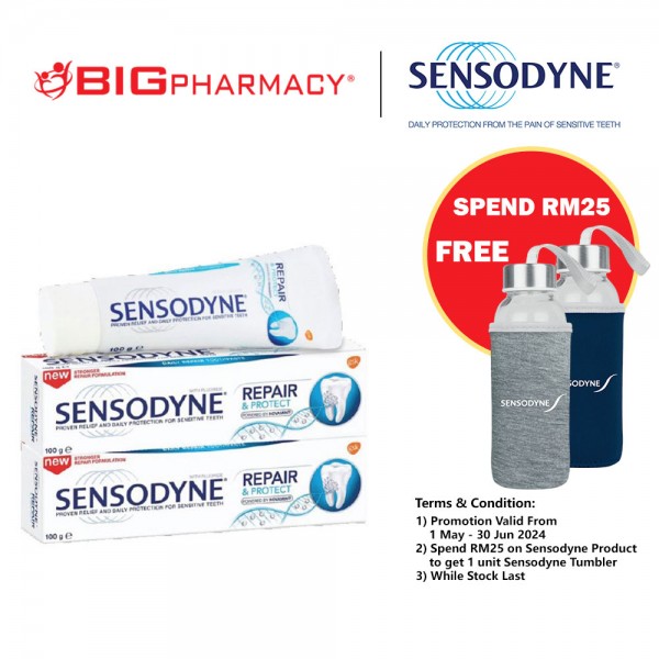 Sensodyne Toothpaste Repair & Protect 100g X2