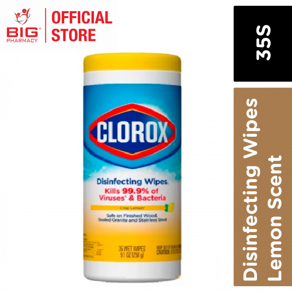 Clorox Disinfecting Wipes (Lemon Scent) 35S