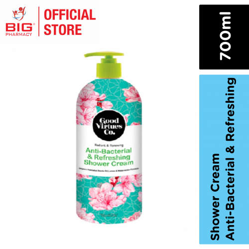 Good Virtues Co Anti-Bacterial & Refreshing Shower Cream 700ml