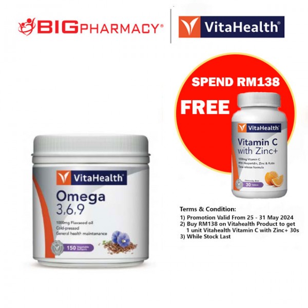Vitahealth Omega 3,6,9 150s