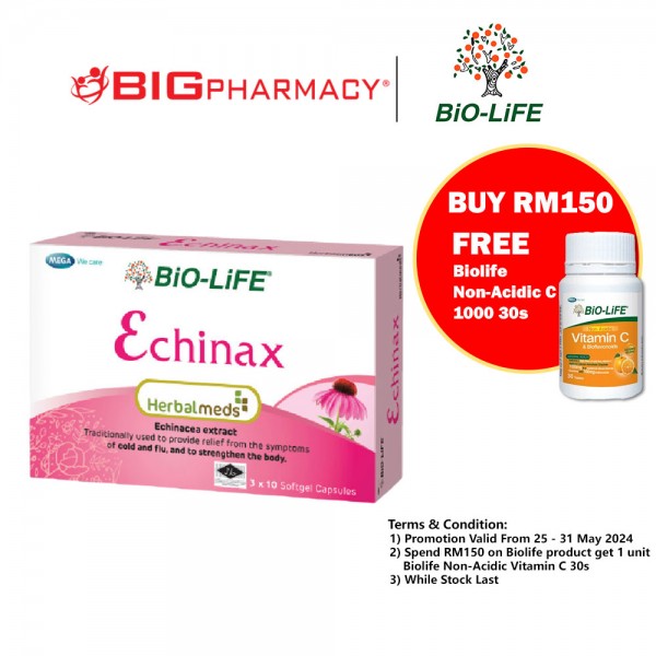 Biolife Herbalmeds Echinax 3x10s