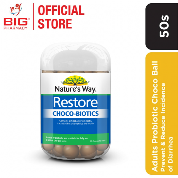 Natures Way Adults Probiotic Choco Ball 50S