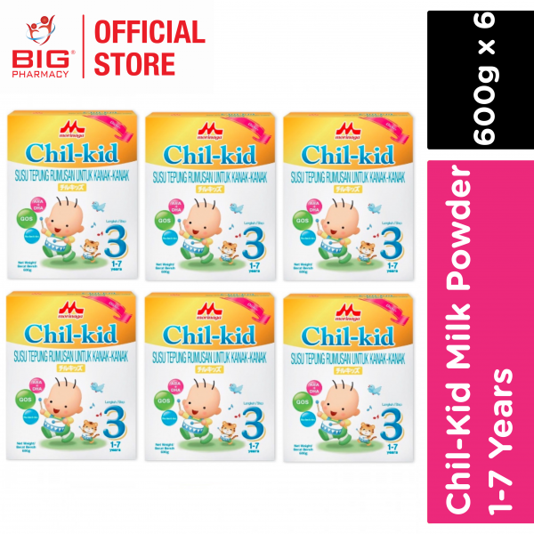 Morinaga Chil-Kid Milk Powder (1-7 years) 600gX6