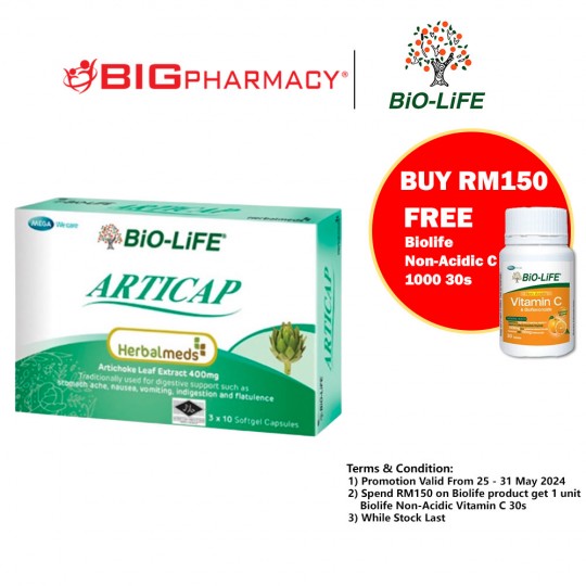 Biolife Herbalmeds Articap 3x10S
