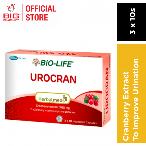 Biolife Herbalmeds Urocran 3x10S