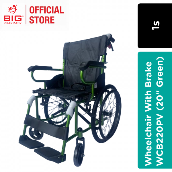 Gc (Wcb220Pv) Economic Lightweight Wheelchair