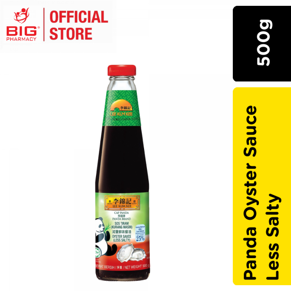 LKK Panda Oyster Sauce Less Salty 500g