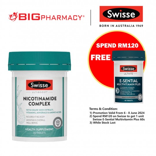 Swisse Ultiboost Nicotinamide Complex 30S