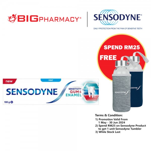 Sensodyne Toothpaste Sensitivity & Gum Enamel 100g