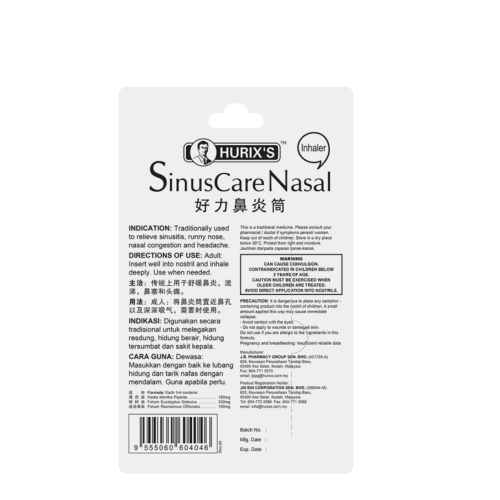 Hurix'S Sinuscare Nasal Inhaler