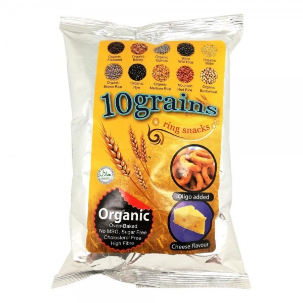 MH 10 Grains Ring Snack Cheese 50G