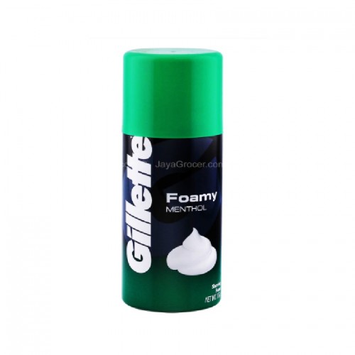 Gillette Foamy Shaving Cream Menthol 175g