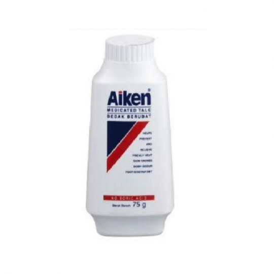 Aiken Medicated Talc 75g