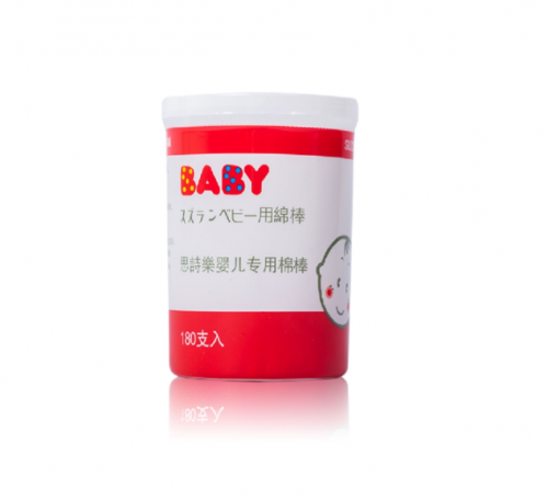 Suzuran Baby Antibacterial Cotton Swab 180 pcs