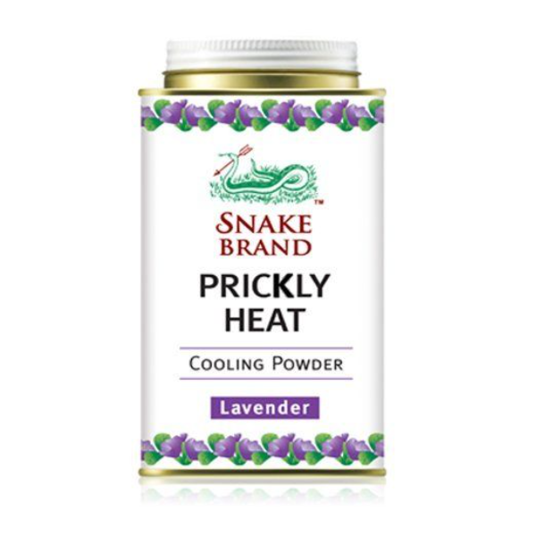 Snake Brand Prickly Heat Powder Lavender 150g