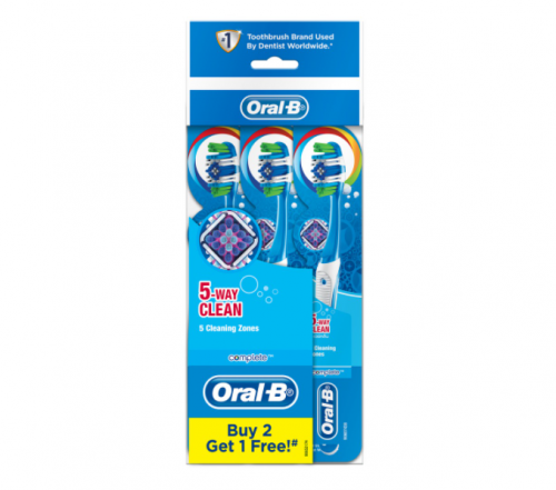 Oral-B T/Brush Complete 5 Way Clean (S) Poly (B2F1)