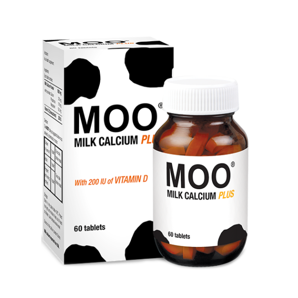 Moo Milk Calcium Plus With Vit D 30s