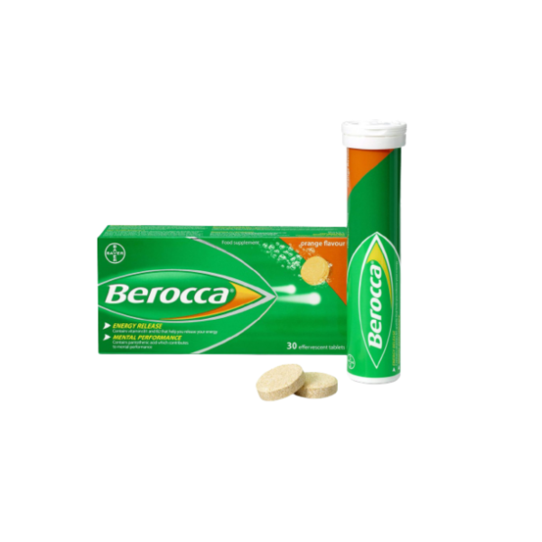 Berocca Effervescent Tablets (Orange) 15S