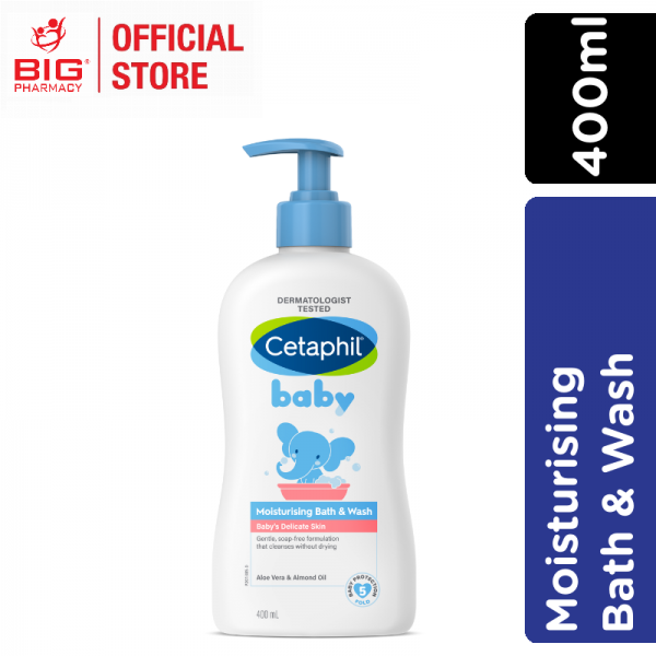 Cetaphil Baby Ultra Moisturising BAth & Wash 400ml